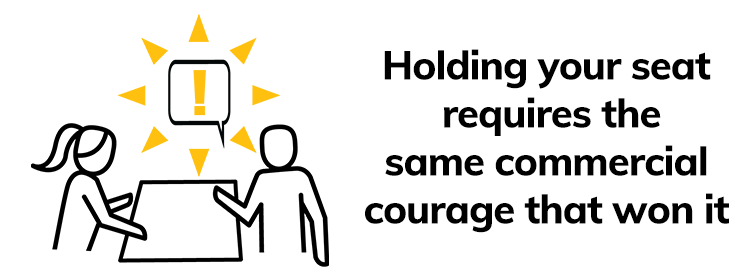 holding-your-seat-requires-the-same-commercial-courage-that-won-it